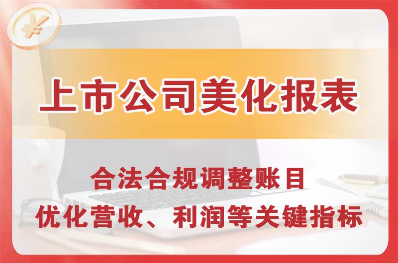 番禺上市公司美化报表